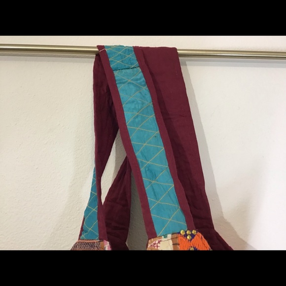 Bohemian handcrafted shoulder bag - Picture 6 of 8